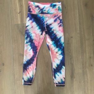 Athleta Elation Tie Dye 7/8 Tight